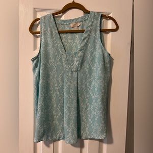 LOFT Size Small Sleeveless Blouse